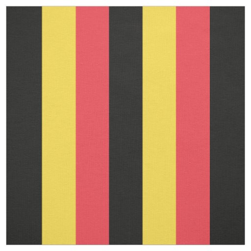 Patriotic Belgian Flag Fabric