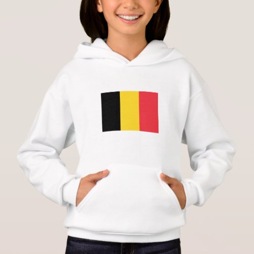 Patriotic Belgian Flag Hoodie