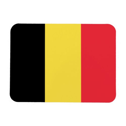 Patriotic Belgian Flag Magnet