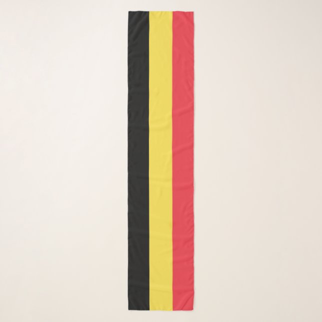 Patriotic Belgian Flag Scarf (Front)