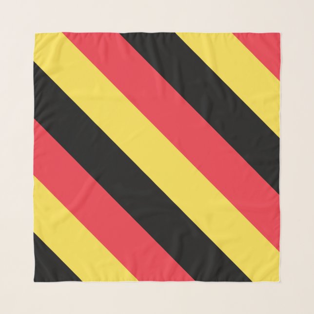 Patriotic Belgian Flag Scarf (Front)