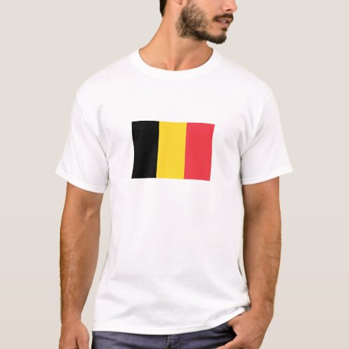 Patriotic Belgian Flag T_Shirt