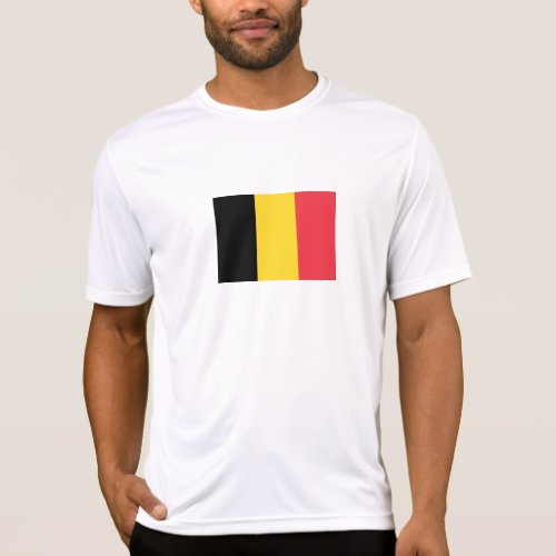 Patriotic Belgian Flag T_Shirt