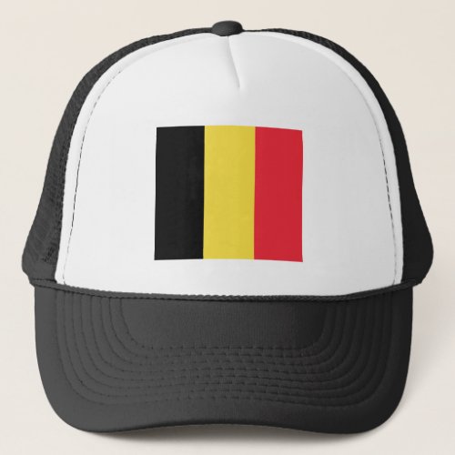 Patriotic Belgian Flag Trucker Hat