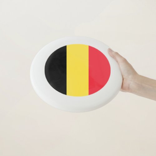 Patriotic Belgian Flag Wham_O Frisbee