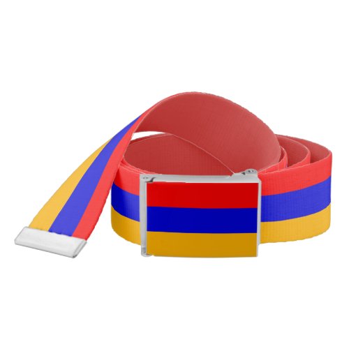 Patriotic Belt with flag of Armenia