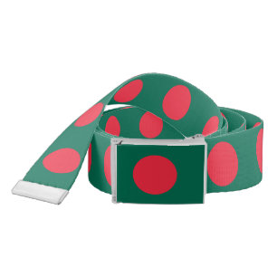 Patriotic Belt with flag of Bangladesh