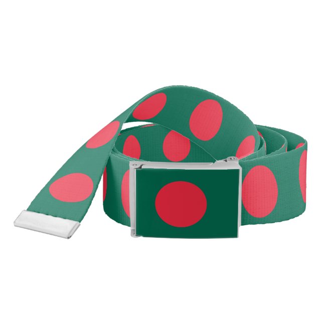 Patriotic Belt with flag of Bangladesh (Snake)