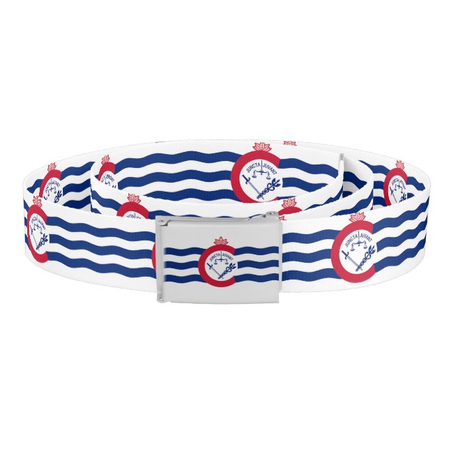 Patriotic Belt with flag of Cincinnati, U.S.A. (Coil)