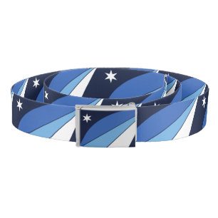Patriotic Belt with flag of Columbia, SC