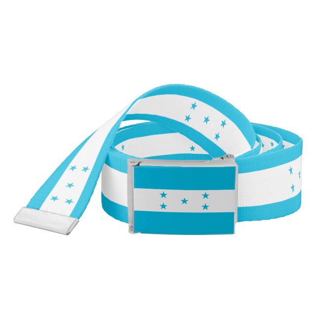 Patriotic Belt with flag of Honduras (Snake)