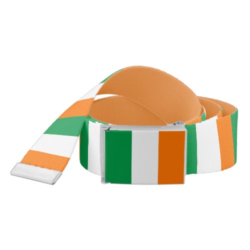 Patriotic Belt with flag of Ireland
