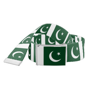 Patriotic Belt with flag of Pakistan
