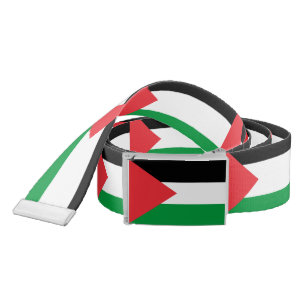 Patriotic Belt with flag of Palestine