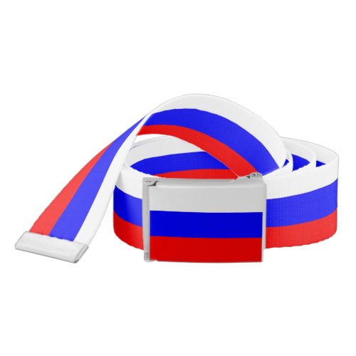 Patriotic Belt with flag of Russia