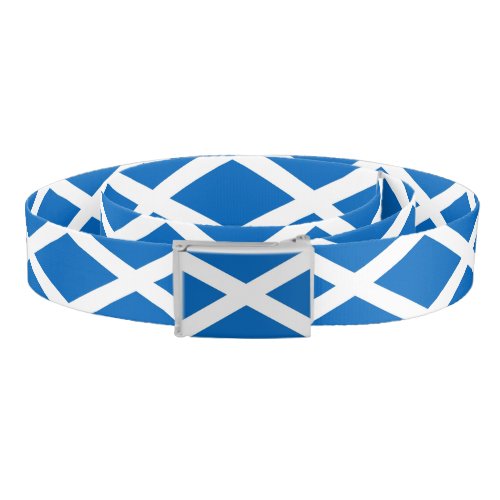 Patriotic Belt with flag of Scotland