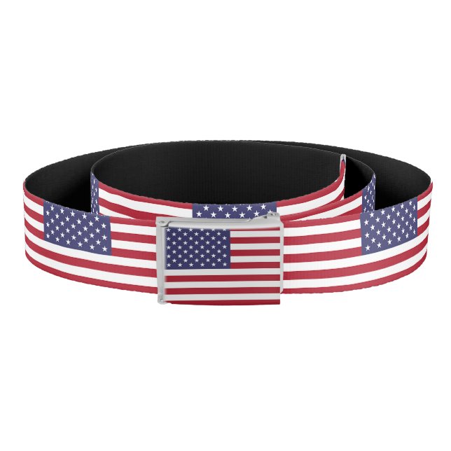 Patriotic Belt with flag of U.S.A. (Coil)