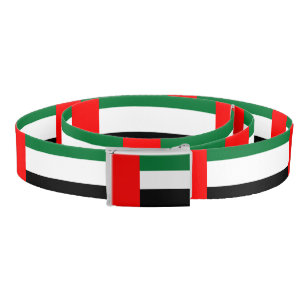 Patriotic Belt with flag of UAE
