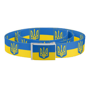 Patriotic Belt with flag of Ukraine