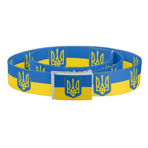 Patriotic Belt with flag of Ukraine
