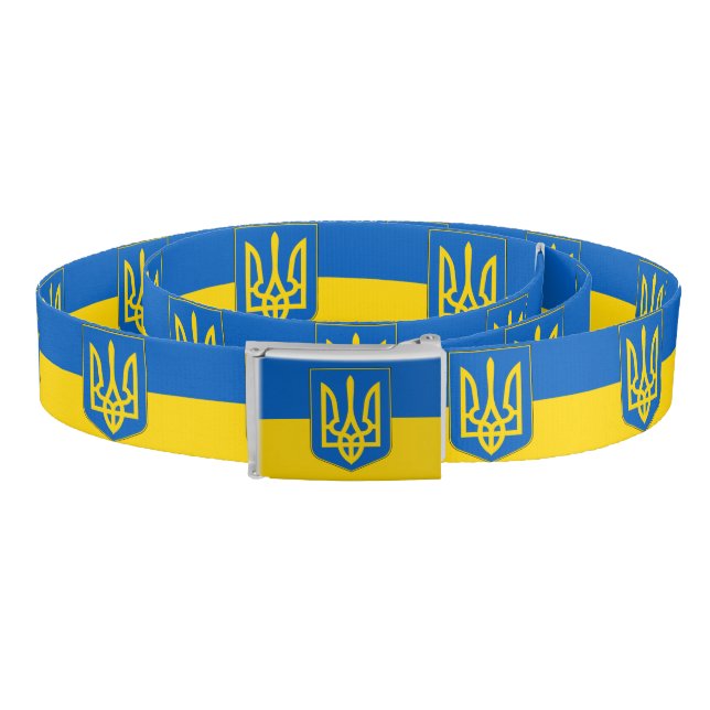 Patriotic Belt with flag of Ukraine (Coil)
