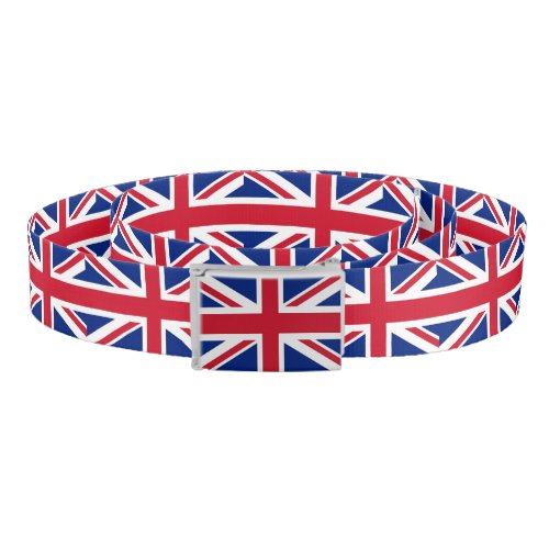 Patriotic Belt with flag of United Kingdom