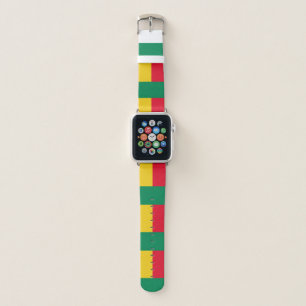 Patriotic Benin Flag Apple Watch Band