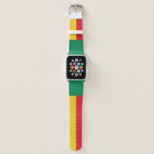 Patriotic Benin Flag Apple Watch Band