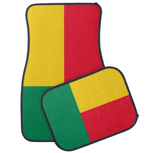 Patriotic Benin Flag Car Floor Mat