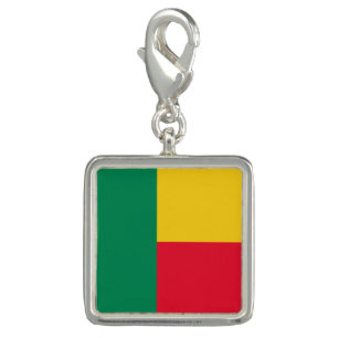 Patriotic Benin Flag Charm