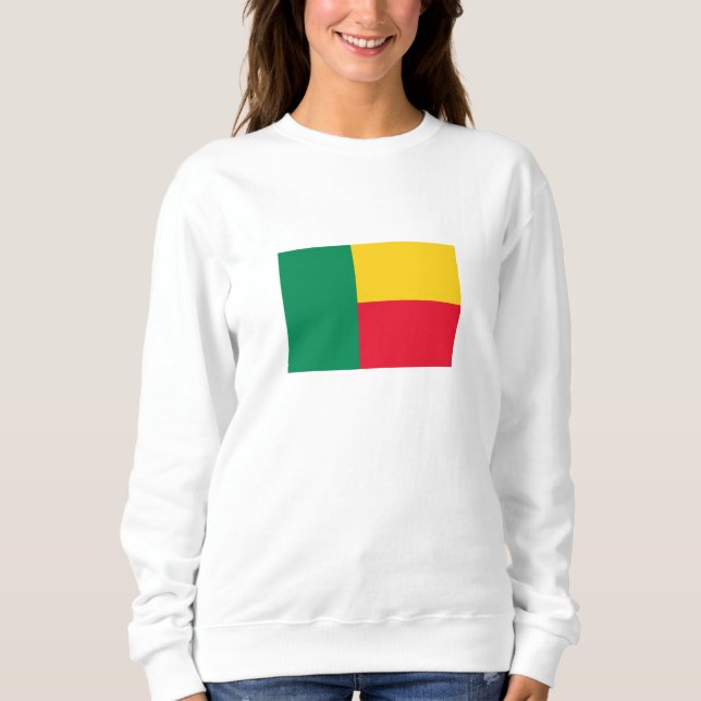 Patriotic Benin Flag Sweatshirt (Front)