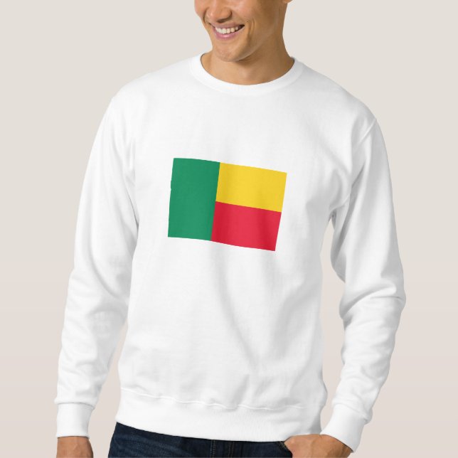 Patriotic Benin Flag Sweatshirt (Front)