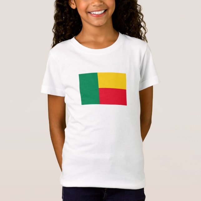 Patriotic Benin Flag T-Shirt (Front)