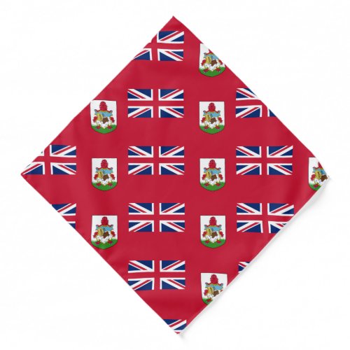 Patriotic Bermuda Flag Bandana