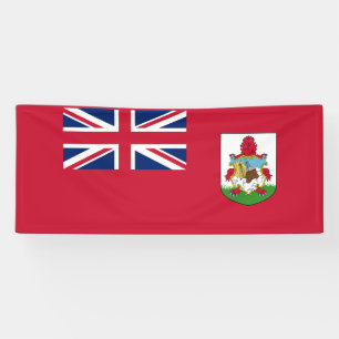 Patriotic Bermuda Flag Banner