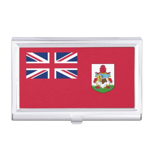 Patriotic Bermuda Flag Business Card Case