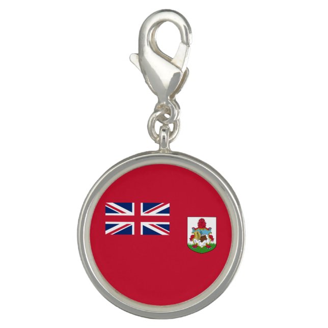 Patriotic Bermuda Flag Charm (Front)
