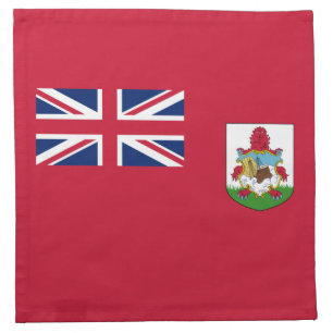 Patriotic Bermuda Flag Cloth Napkin