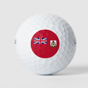 Patriotic Bermuda Flag Golf Balls