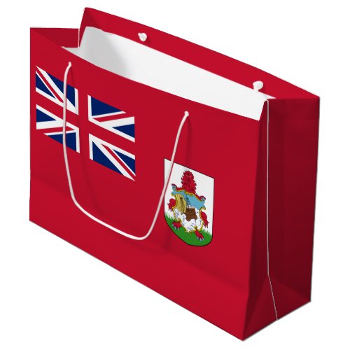 Patriotic Bermuda Flag Large Gift Bag