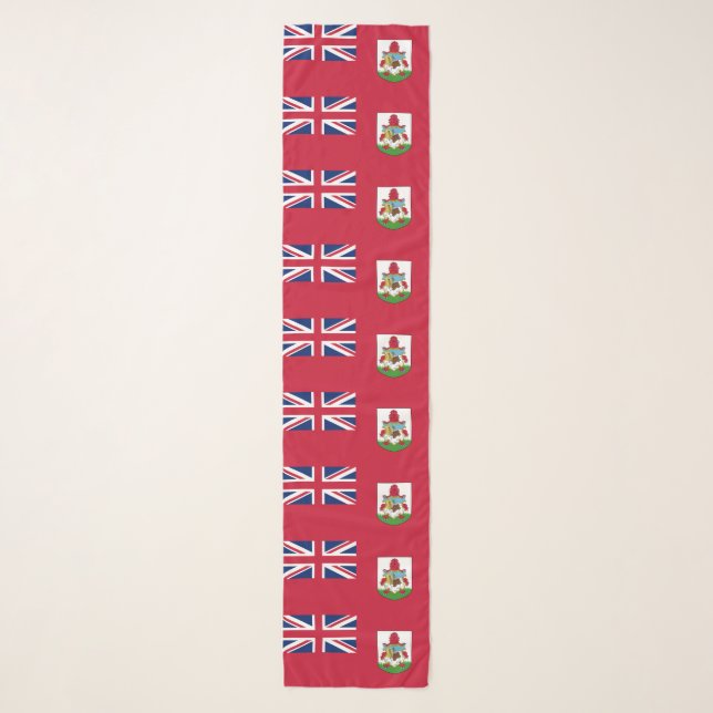Patriotic Bermuda Flag Scarf (Front)