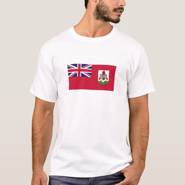 Patriotic Bermuda Flag T-Shirt (Front)