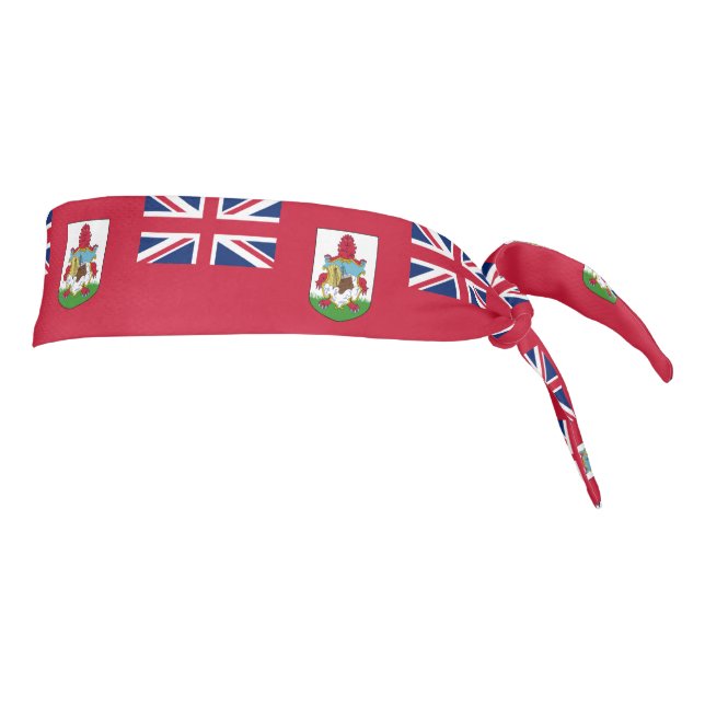 Patriotic Bermuda Flag Tie Headband (Rotate 90)