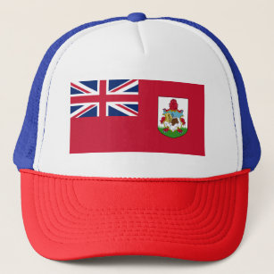 Patriotic Bermuda Flag Trucker Hat