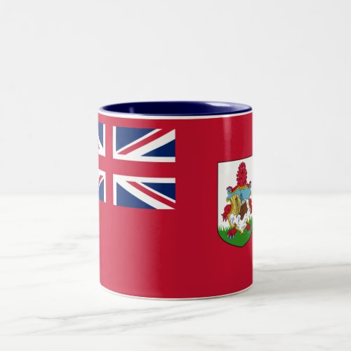 Patriotic Bermuda Flag Two_Tone Coffee Mug