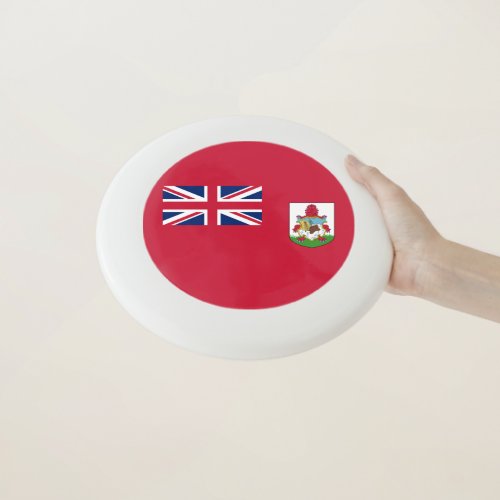 Patriotic Bermuda Flag Wham_O Frisbee