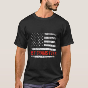 Patriotic Best Grams Ever With Us American Flag 4T T-Shirt