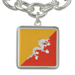 Patriotic Bhutan Flag Bracelet