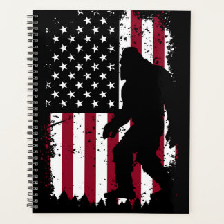 Patriotic Bigfoot Planner