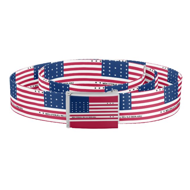 Patriotic Bikini Atoll Flag Belt (Coil)